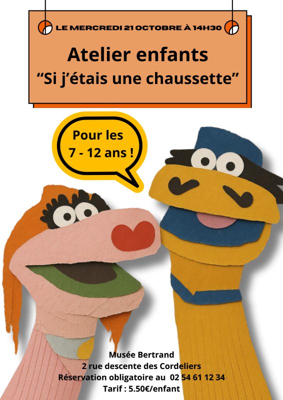 Atelier enfants : "Si j'étais une chaussette"