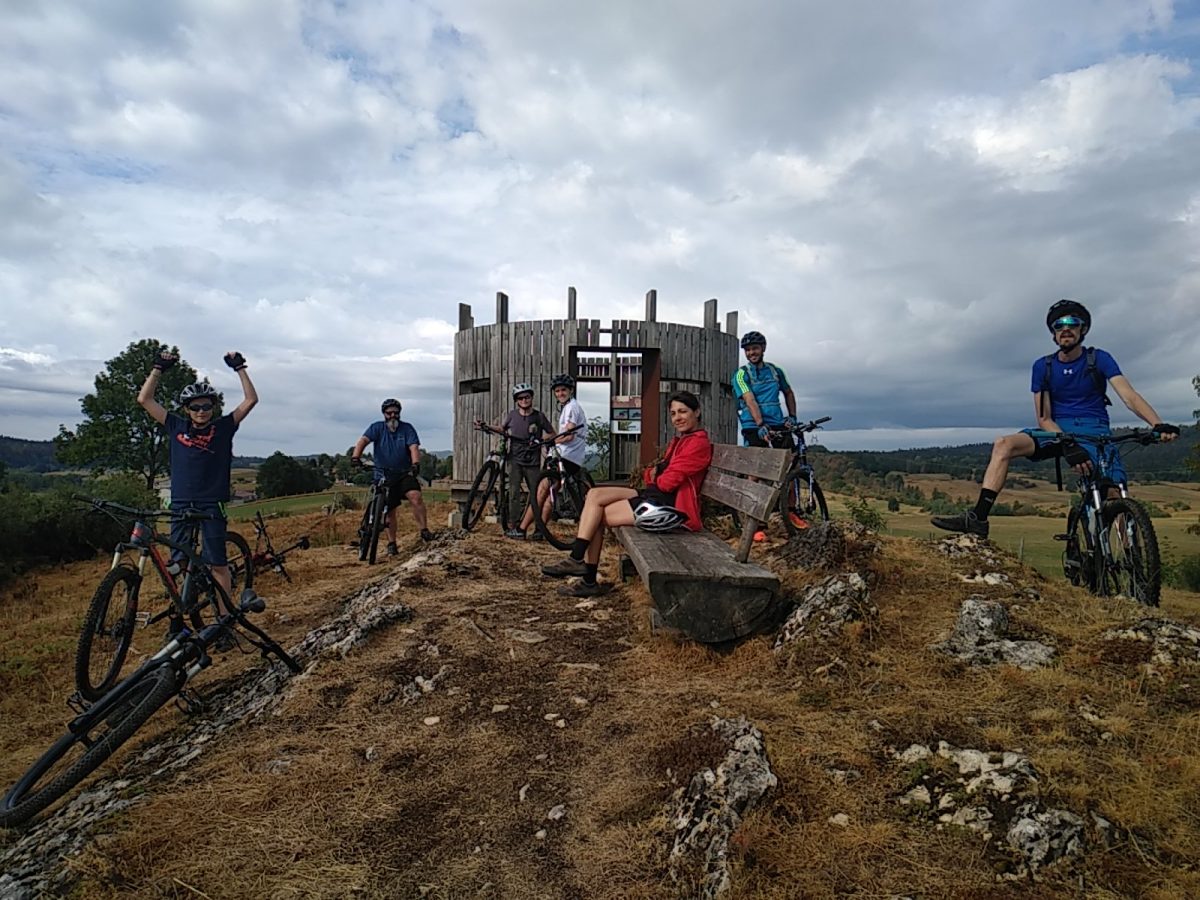 Rando balade à VTT - Le Grandvaux, lac de l'Abbaye et pâturages.