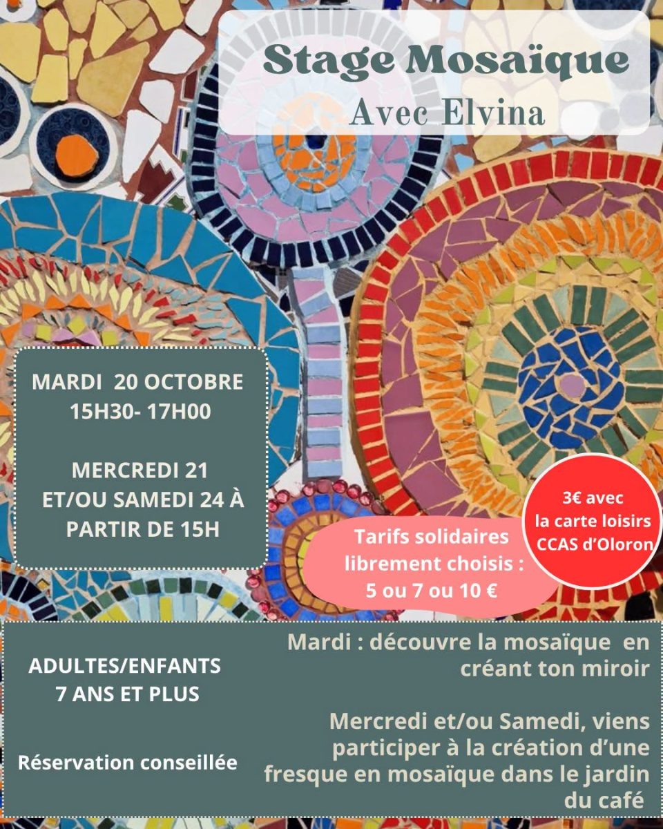 Stage mosaïque