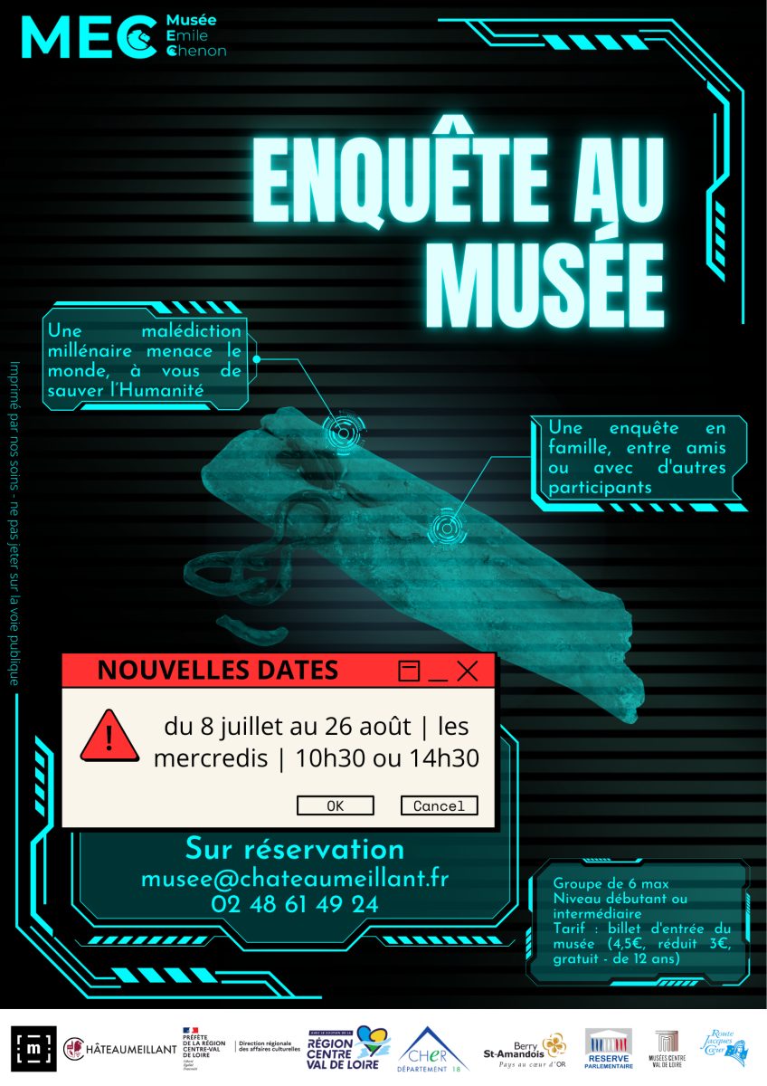 Enquête au MEC de Châteaumeillant en août