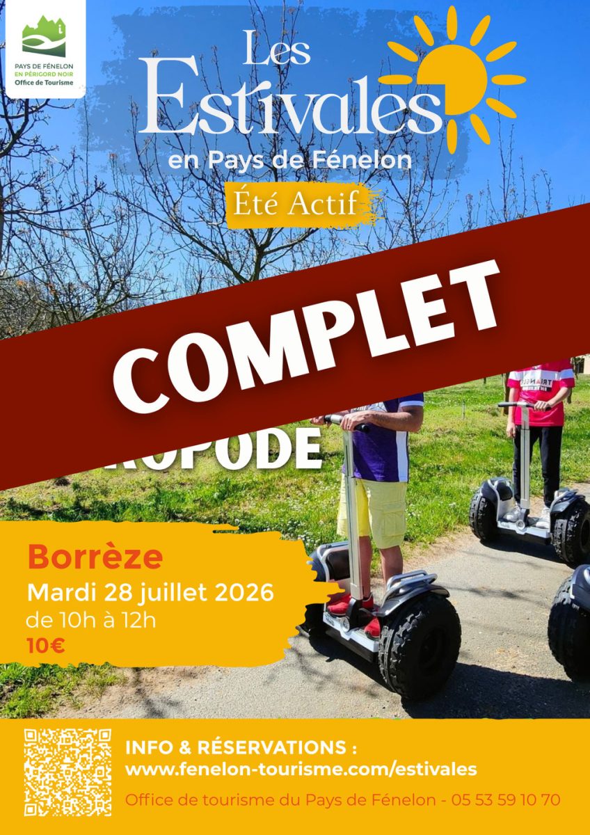 ÉTÉ ACTIF : Gyropode à Borrèze [COMPLET]