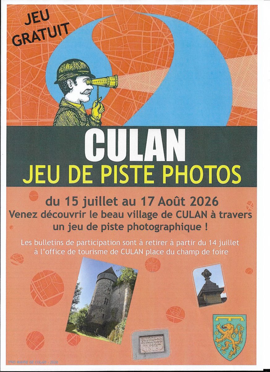 Jeu photo à Culan