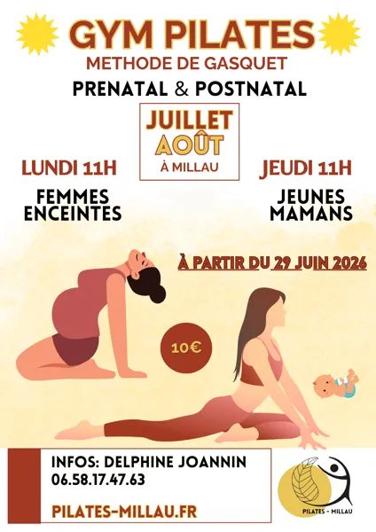 Gym Pilates, Méthode De Gasquet - Prénatal et Postnatal