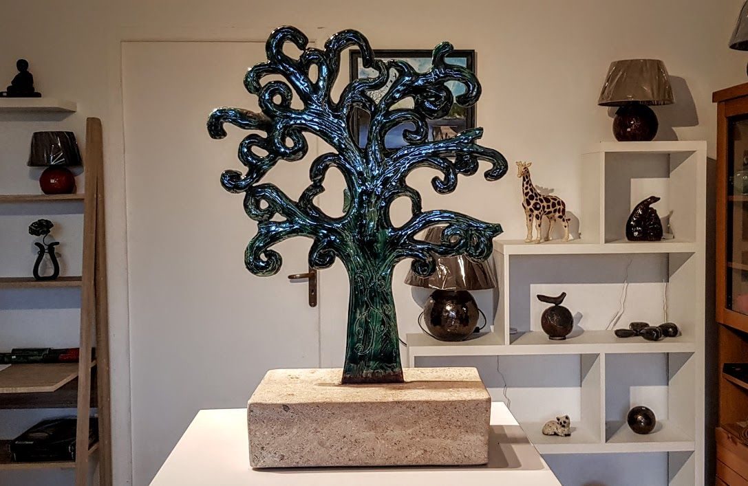 Rocaille et céramique
