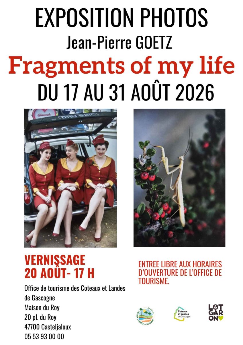 Vernissage de l'exposition de photos Fragments of my life