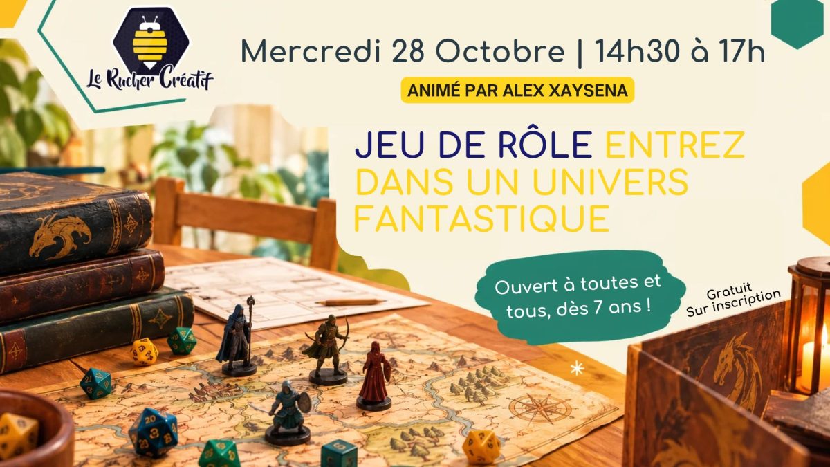 Café Bourdonnant :  jeu de rôle - Entrez dans un univers fantastique