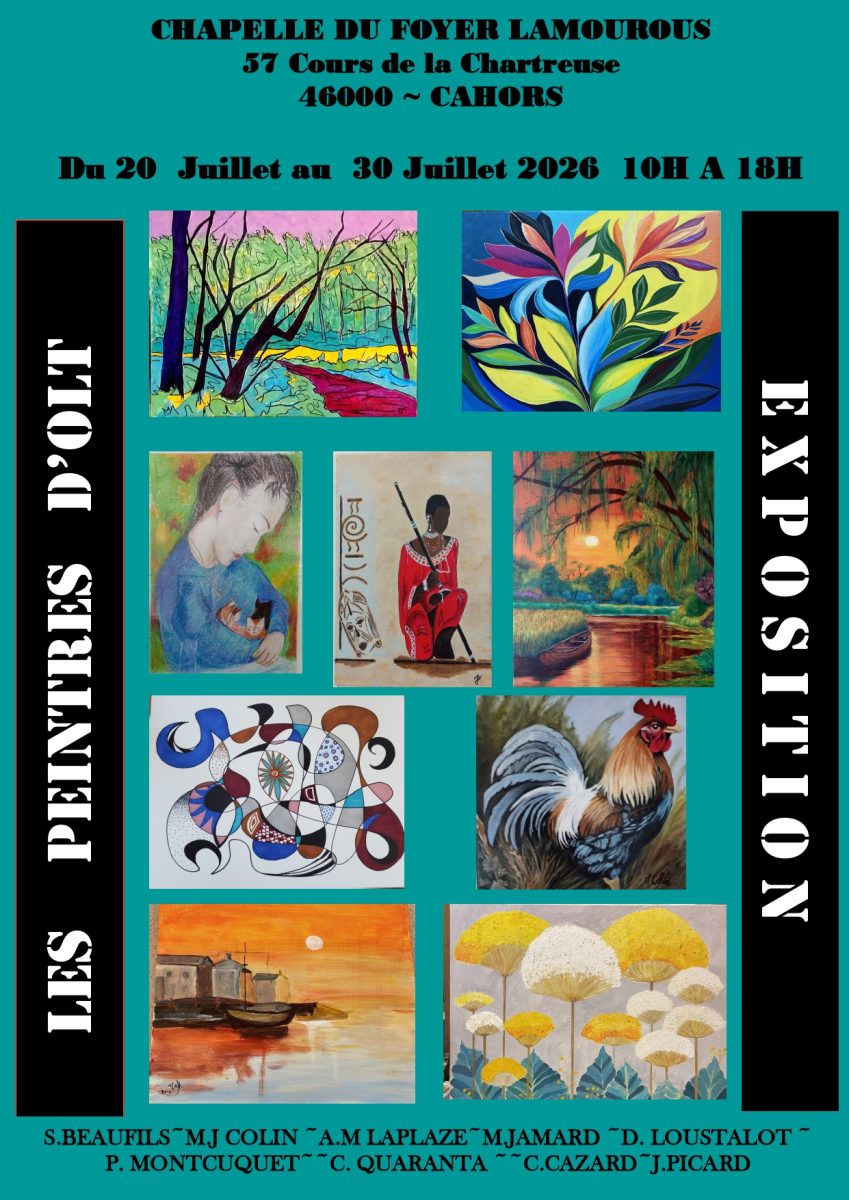 Exposition "Les peintres d'Olt"