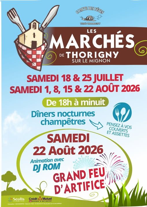 Les marchés de Thorigny-sur-le-Mignon