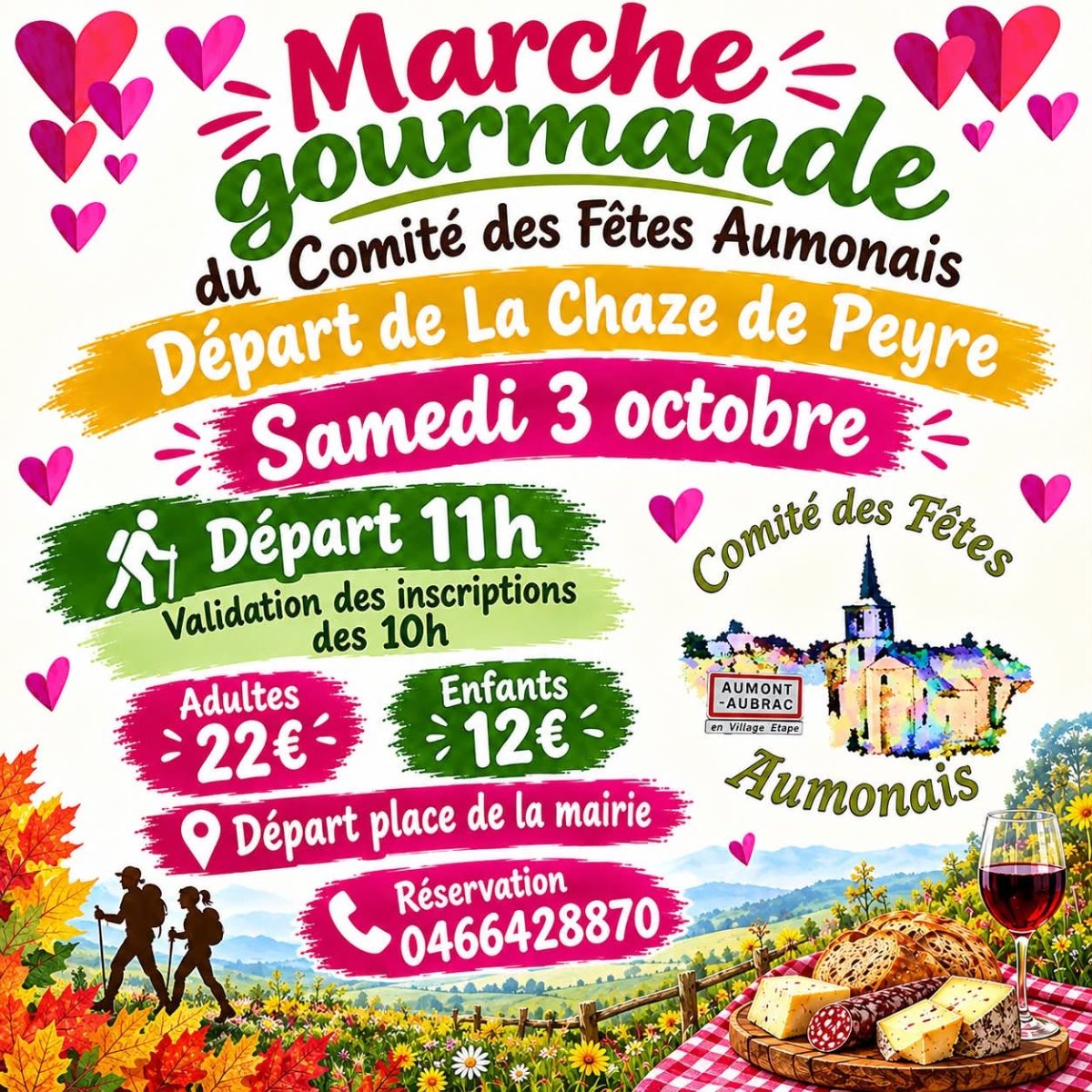 MARCHE GOURMANDE DU COMITÉ DES FÊTES AUMONAIS
