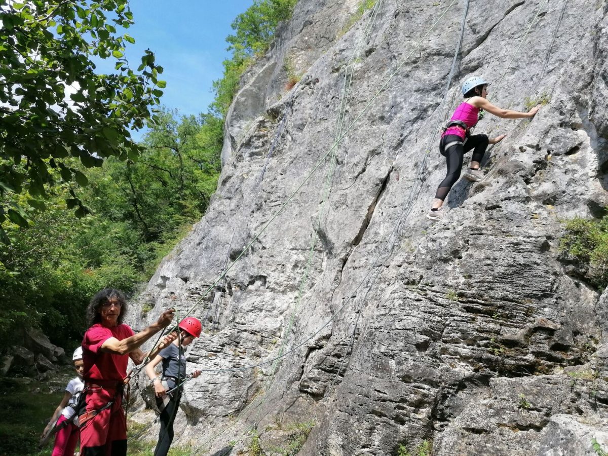 Été Actif : Escalade sur voie naturelle à Paussac