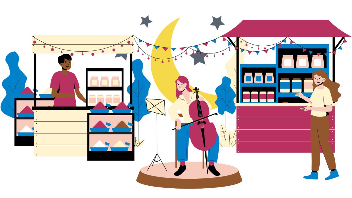 Marché nocturne artisanal & gourmand : les Estivales du Château