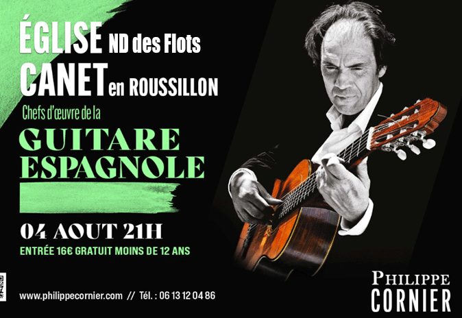 PHILIPPE CORNIER - CONCERT GUITARE