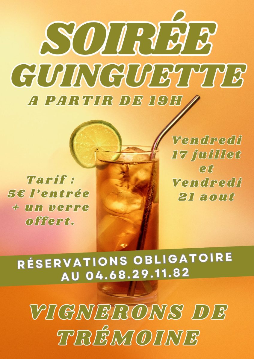 LA SOIREE GUINGUETTE DE TREMOINE - RASIGUERES