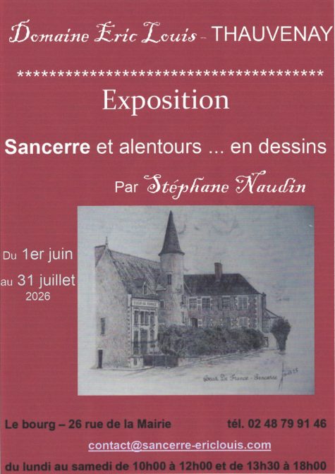 [Exposition]: Sancerre et alentours... en dessin !