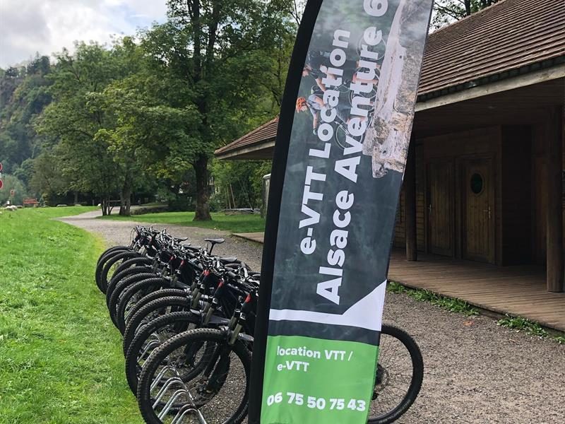Location de VTT électrique au Parc Arbre Aventure