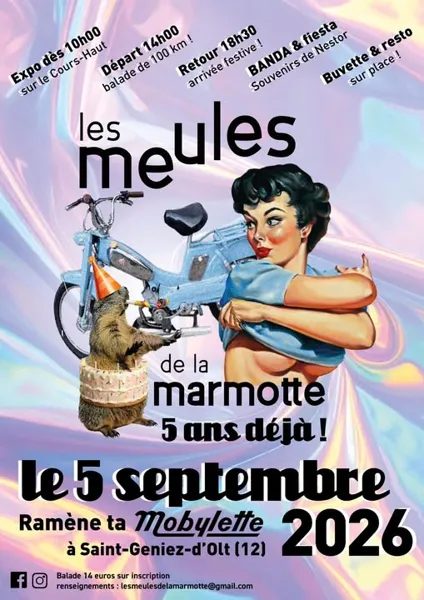 Les Meules de la Marmotte à St Geniez d'Olt