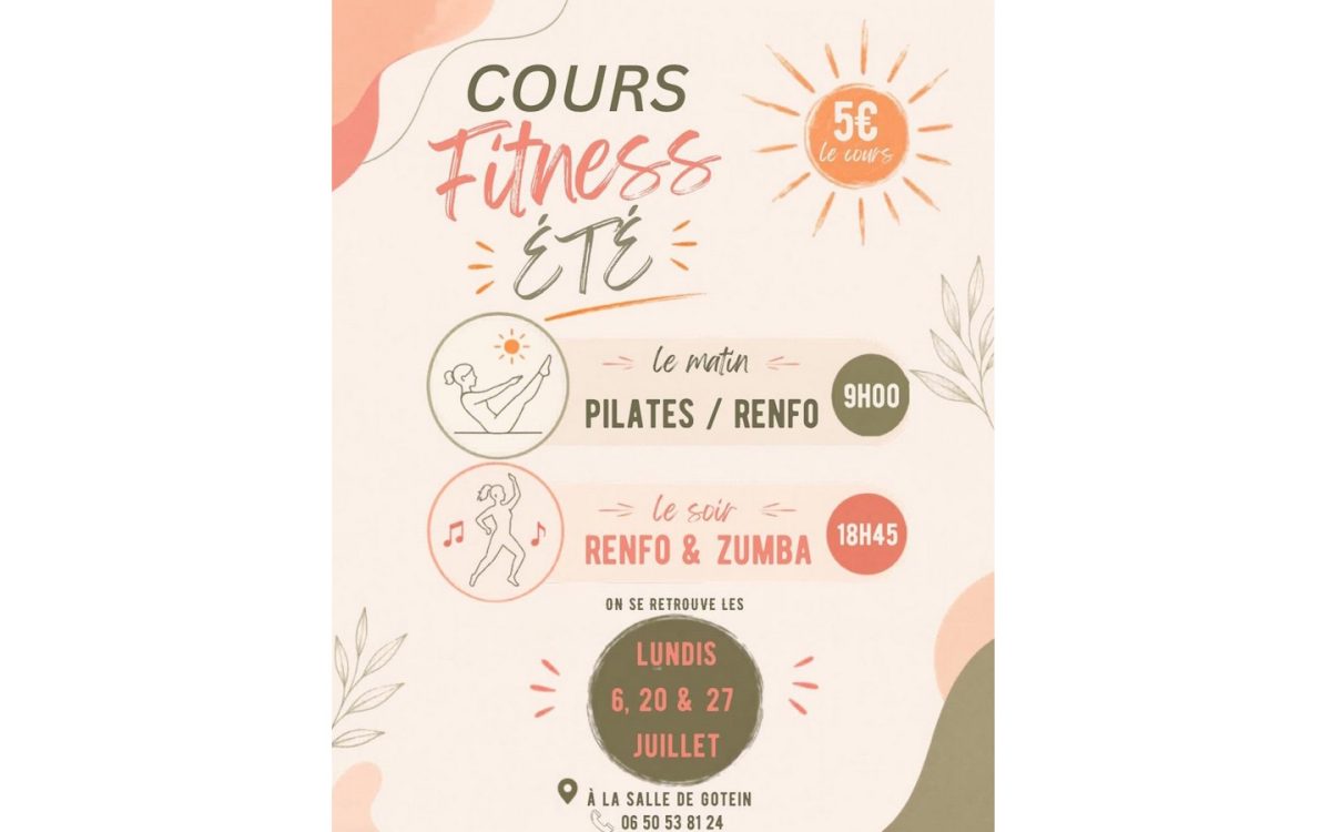 Renforcement musculaire et zumba