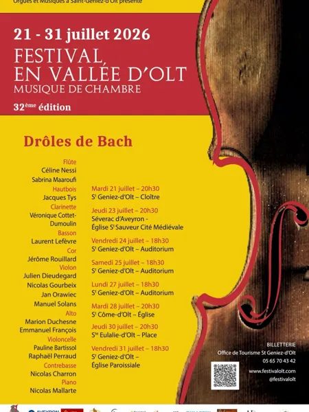 Concert de l'Académie "Musique en Vallée d'Olt"