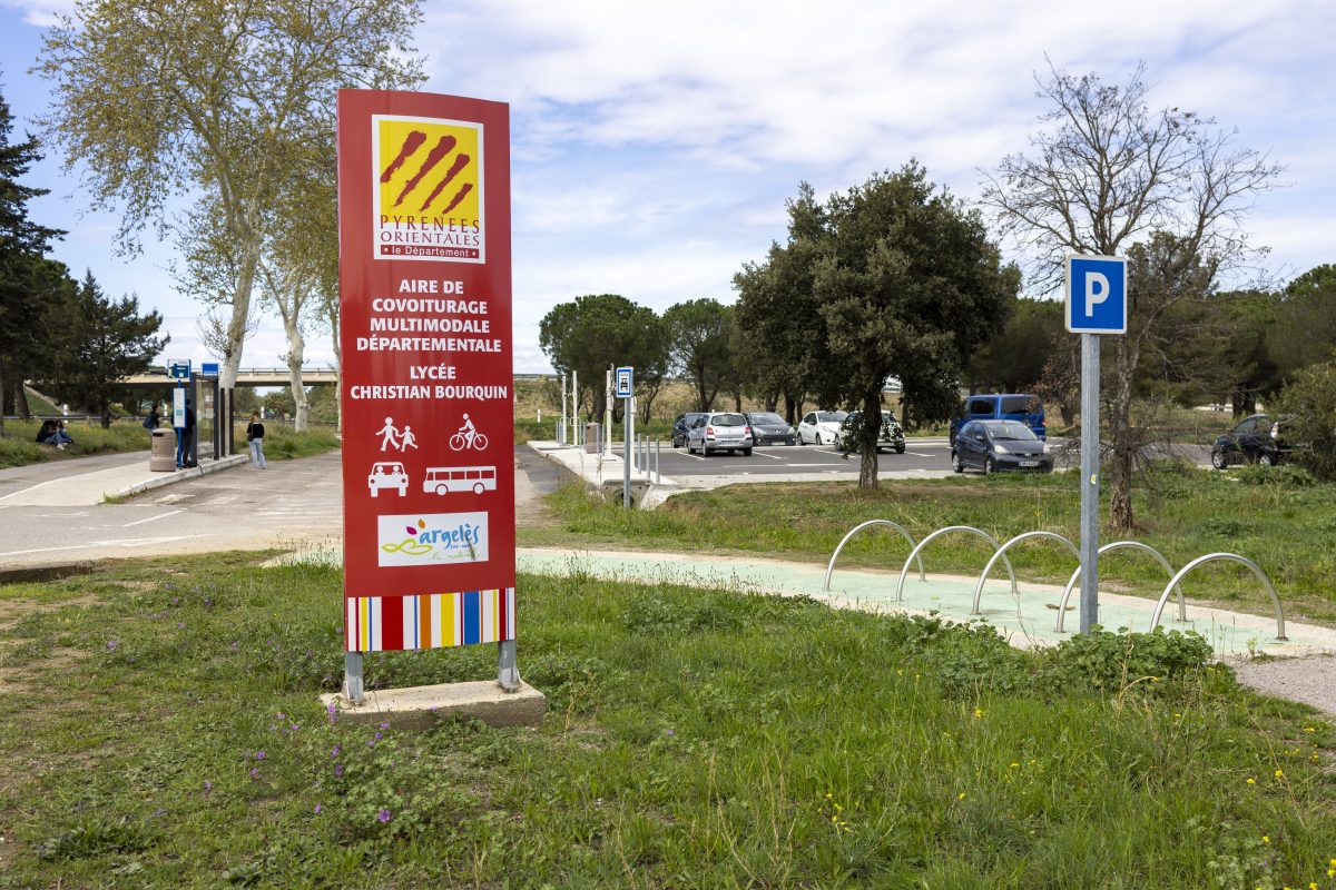 AIRE DE COVOITURAGE PORTE D'ARGELES