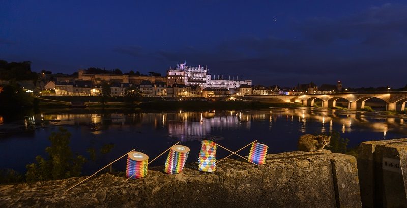 Visite guidée nocturne d'Amboise