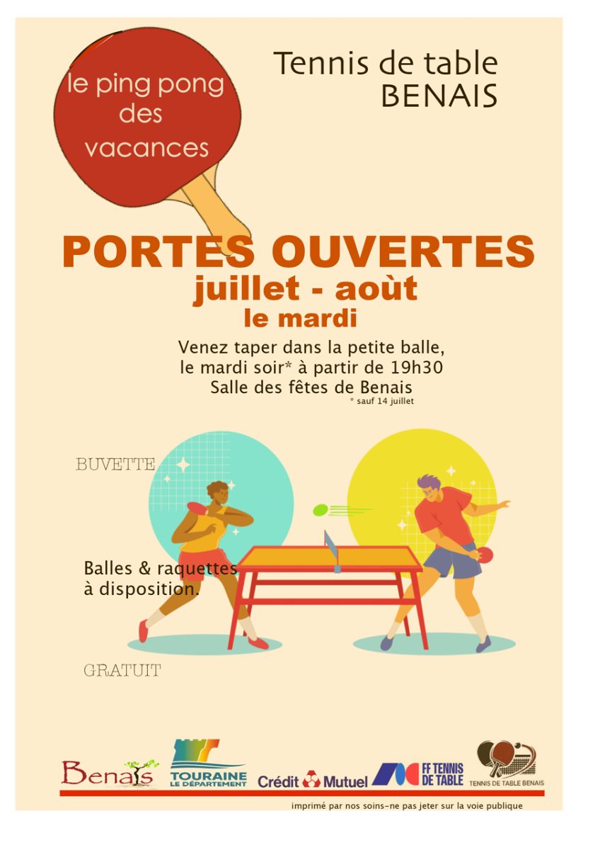 Portes ouvertes Tennis de table