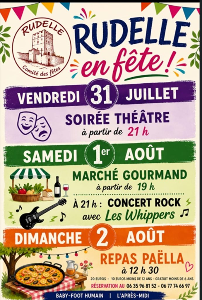 Fête votive à Rudelle