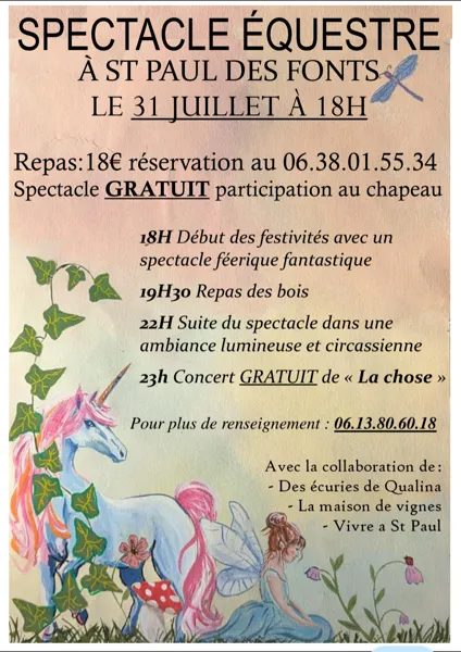 Spectacle équestre