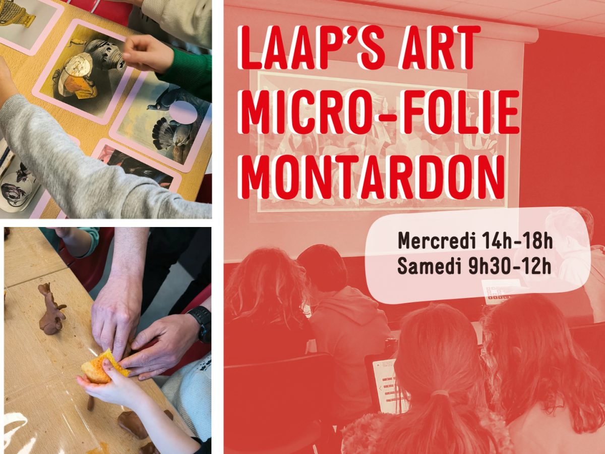 Visite du musée numérique et atelier, à la Micro-Folie