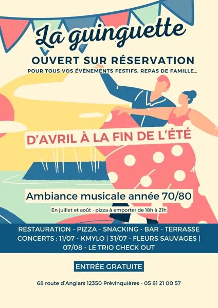 Les concerts de la Guinguette
