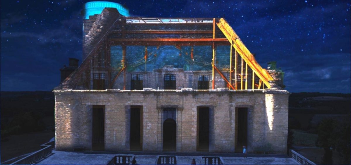 Spectacle - projection en 4D sons et lumières sur le Château de Duras