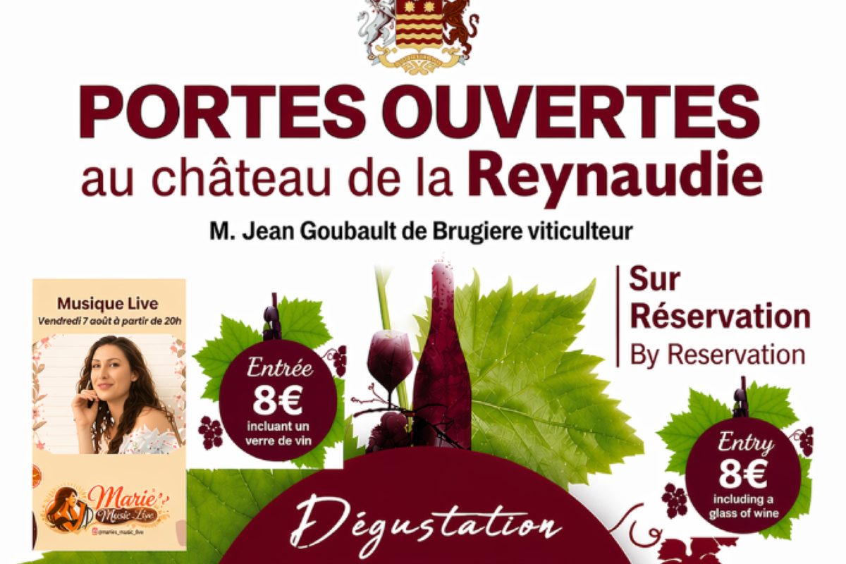 Portes ouvertes au Château la Reynaudie