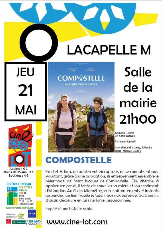 Ciné-Lot à Lacapelle-Marival "Compostel"