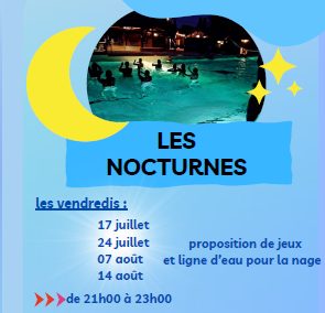 Nocturnes à la piscine intercommunale de Castelnau-Montratier