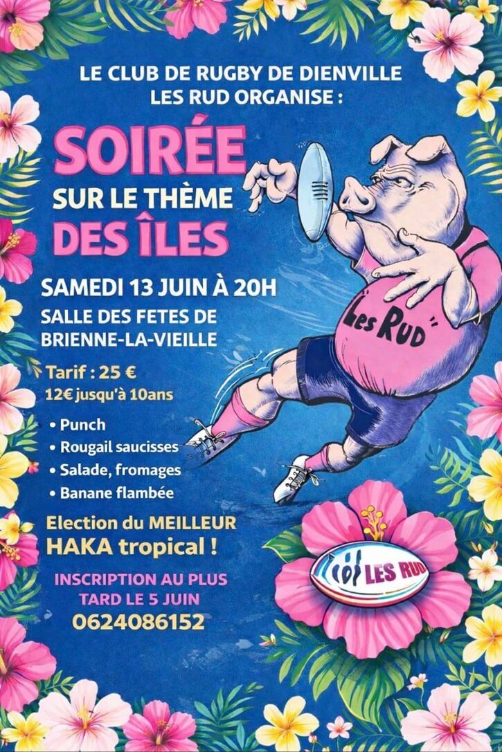 Soirée sur le thème des îles