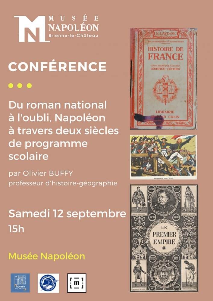 Conférence : Du roman national à l'oubli, Napoléon à travers deux siècles de programme scolaire