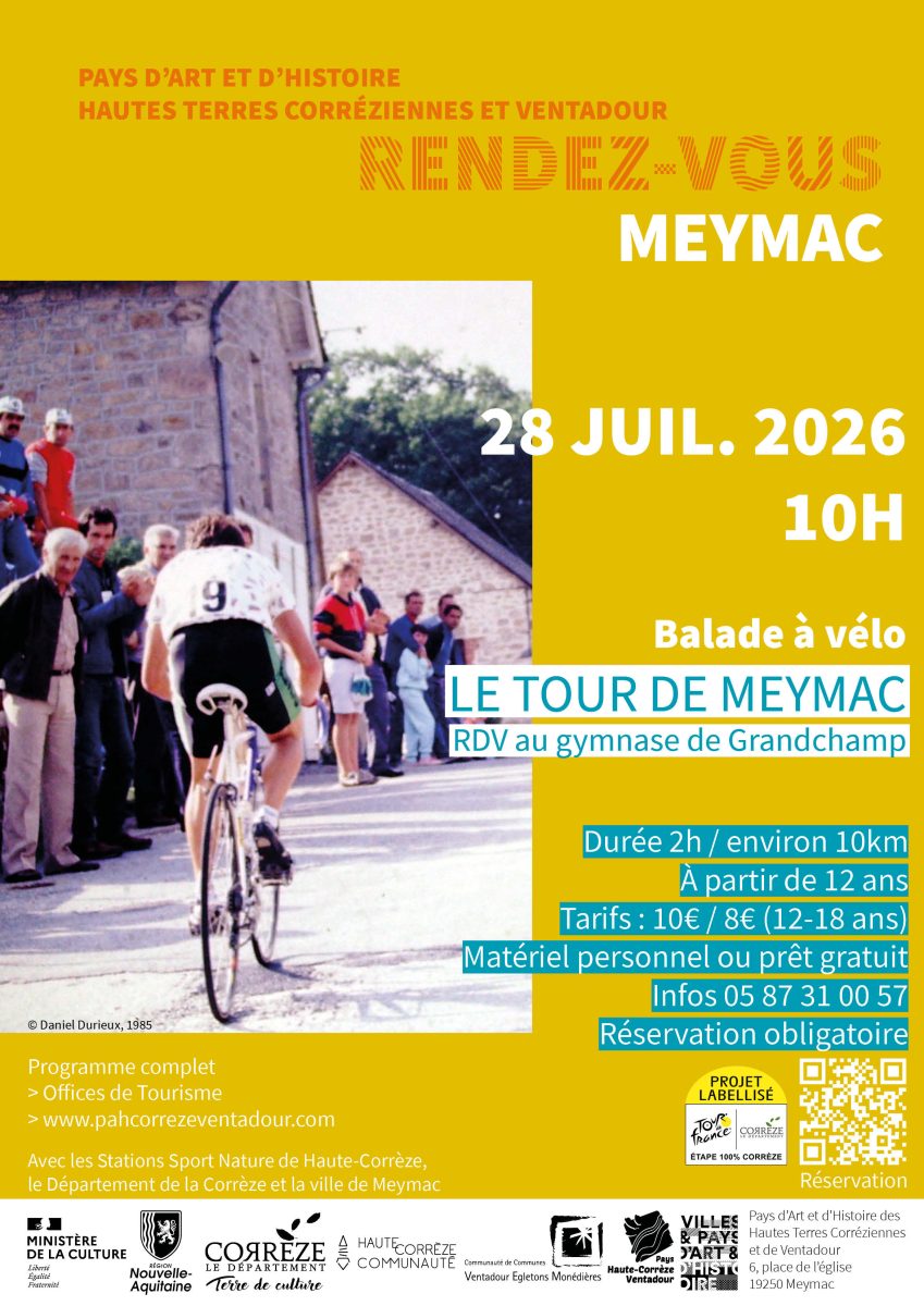Balade à vélo le Tour de Meymac