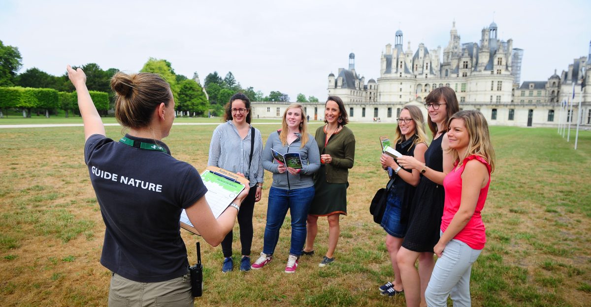 Rallye nature aux abords du château