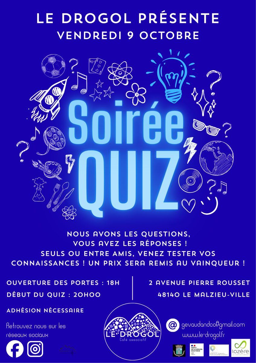 SOIRÉE QUIZ