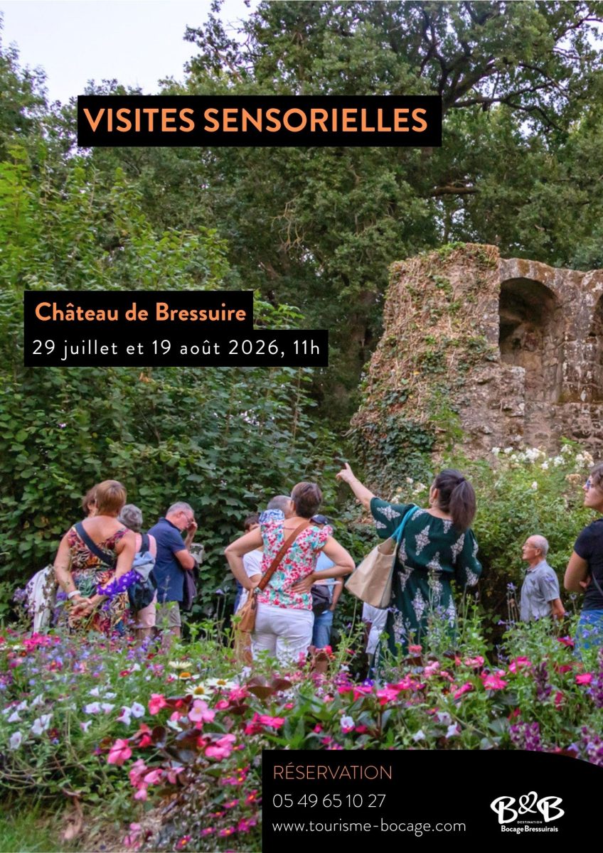 Visites sensorielles - Château de Bressuire