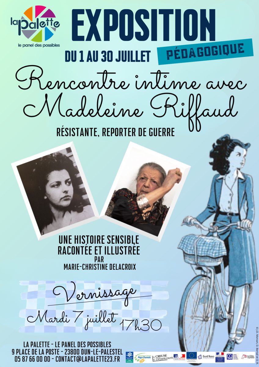 Exposition "Rencontre intime avec Madeliene Riffaud"