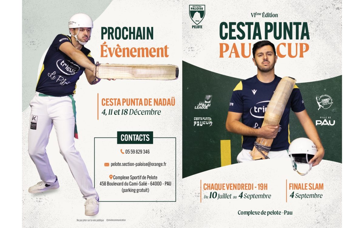Pelote basque - Cesta Punta Pau Cup - Master2 1/2 finale