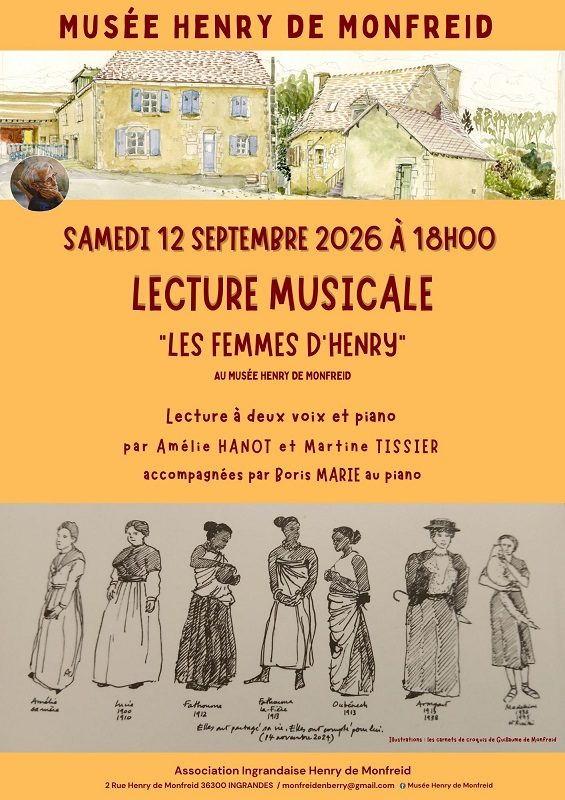 Lecture musicale "Les femmes d'Henry"