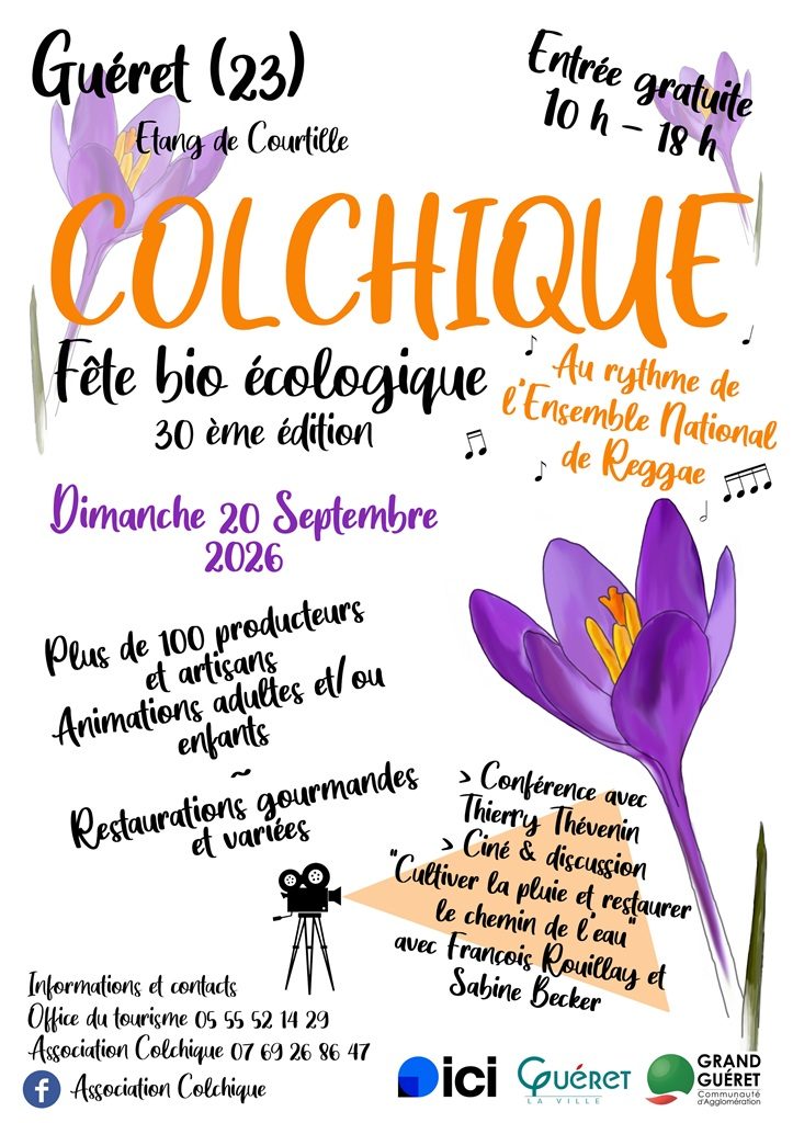 Fête bio écologique Colchique : conférence