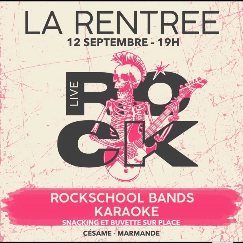 Summer Tour ROCKSCHOOL - La rentrée