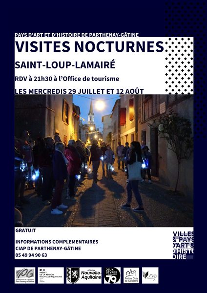 Visite nocturne à la lanterne de Saint-Loup-sur-Thouet