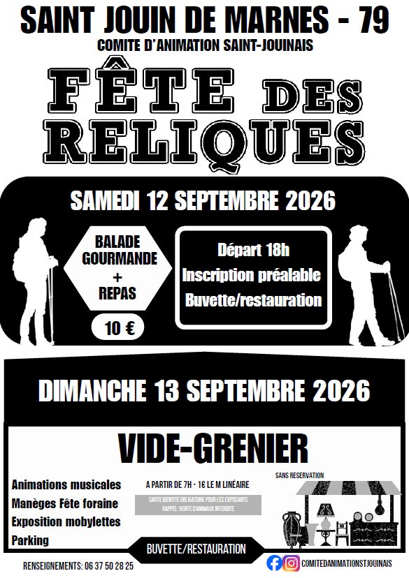 La fête des reliques : grand vide-grenier