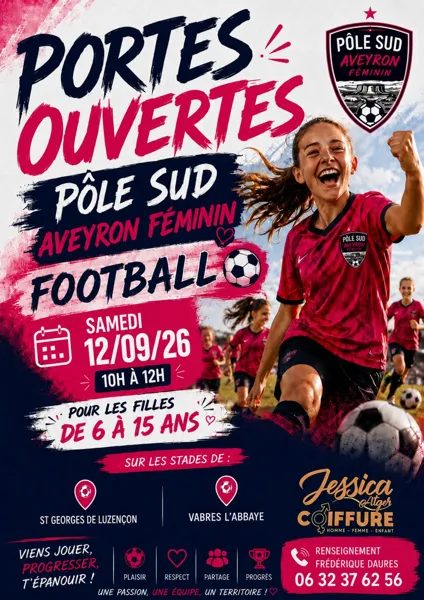 Portes Ouvertes Pôle Sud Aveyron Féminin