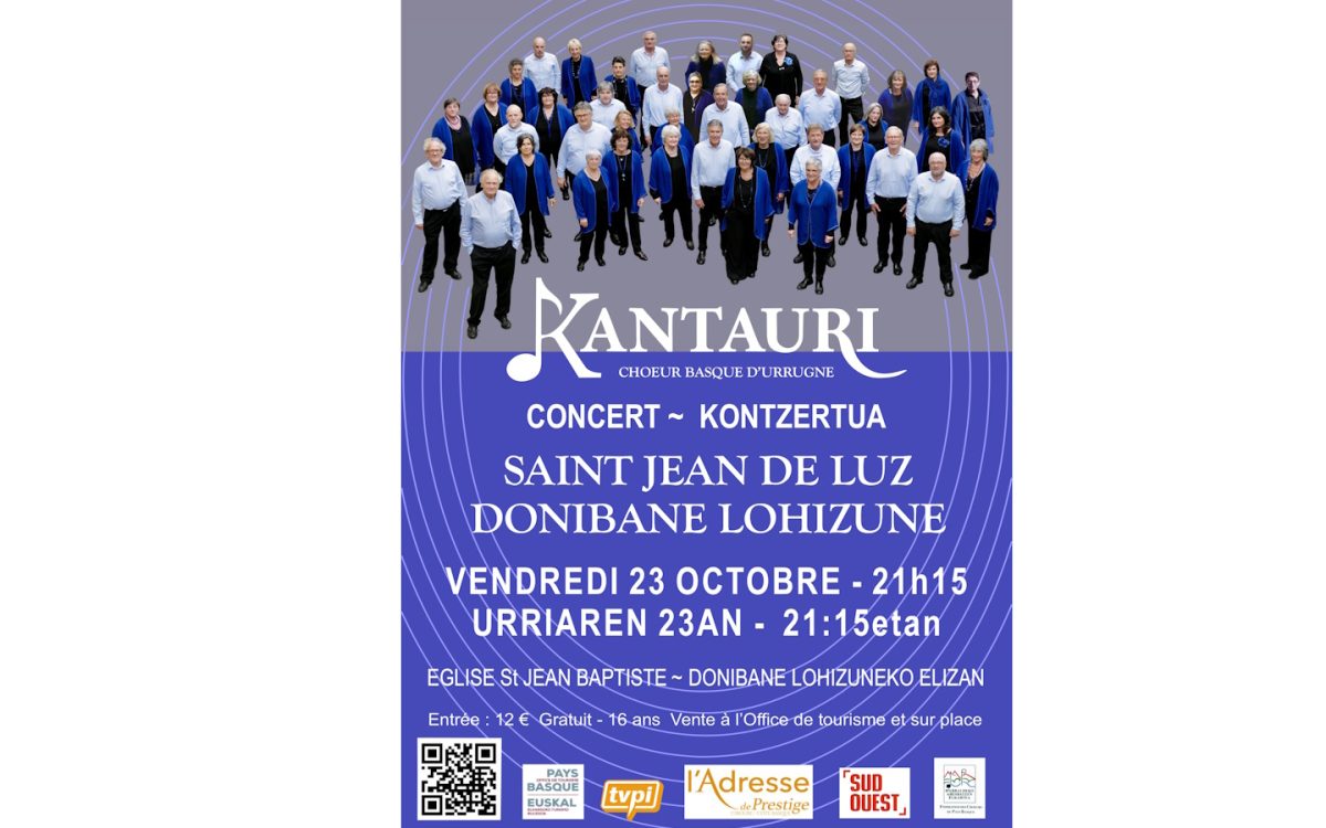 Concert de la chorale Kantauri