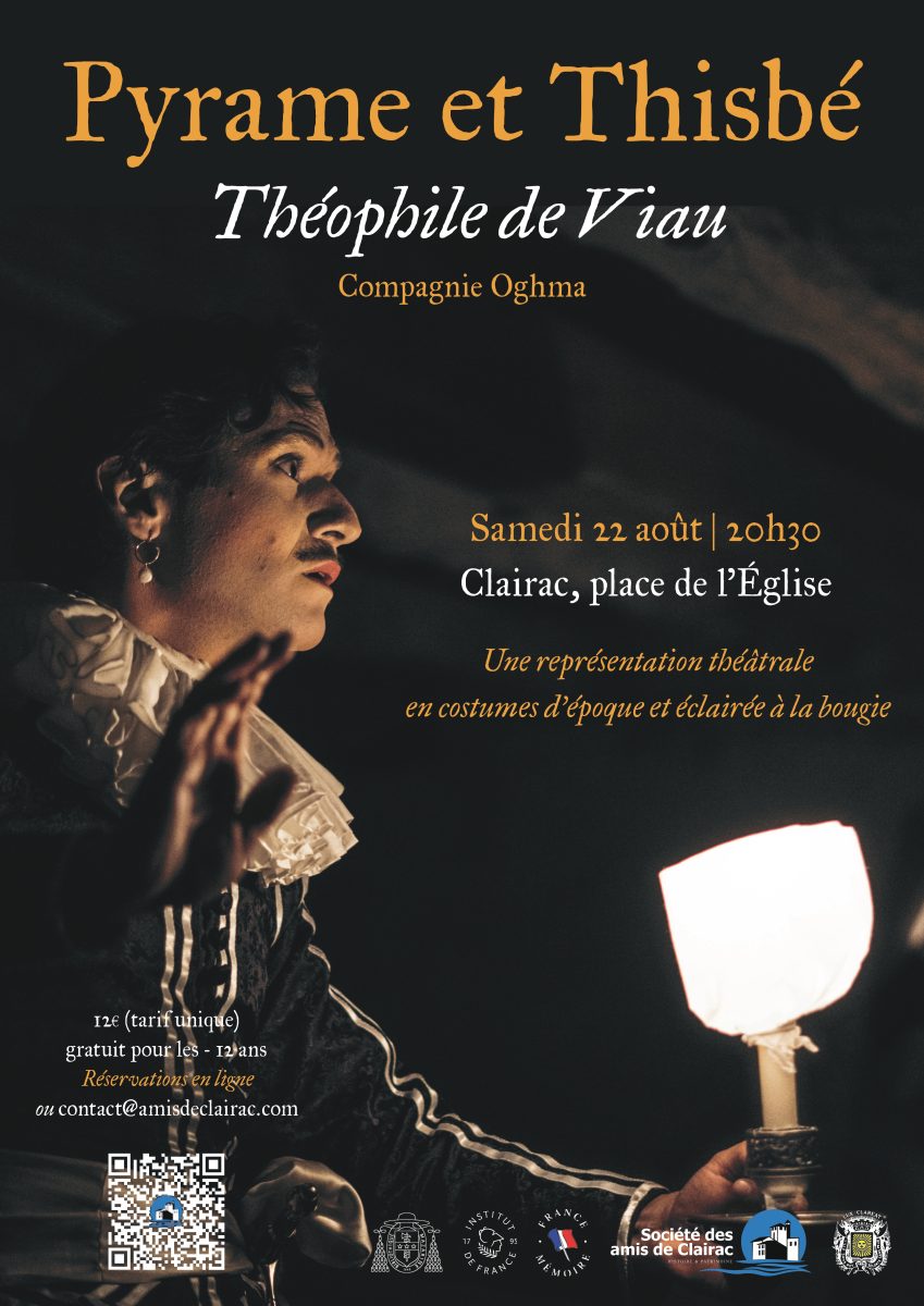 Théâtre - Pyrame et Thisbé de Théophile de Viau.