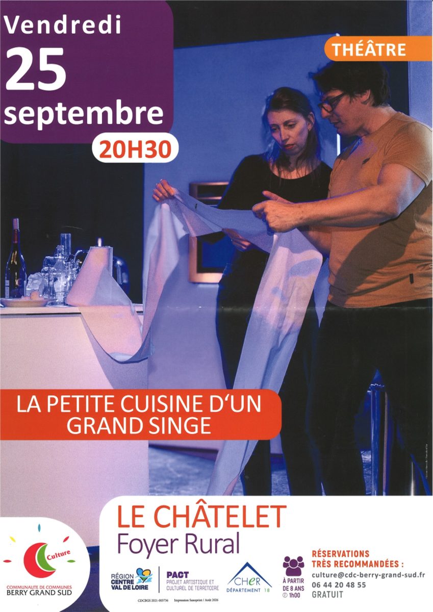 Bal!ade en Boischaut : Théâtre : La petite cuisine d'un grand singe